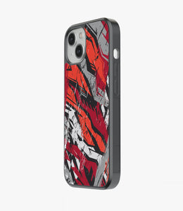 Abstract Quick Shift Pattern Glass Case