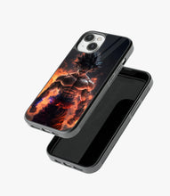 Load image into Gallery viewer, Goku Furious Assault Glass Phone Case
