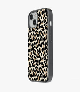 Beaver Leopard Print Glass Case