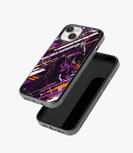 Load image into Gallery viewer, Abstract Gridiron Glory Pattern Glass Case
