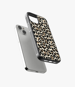 Beaver Leopard Print Glass Case