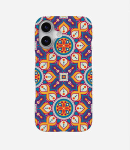 Funky Retro Mandala Print Case