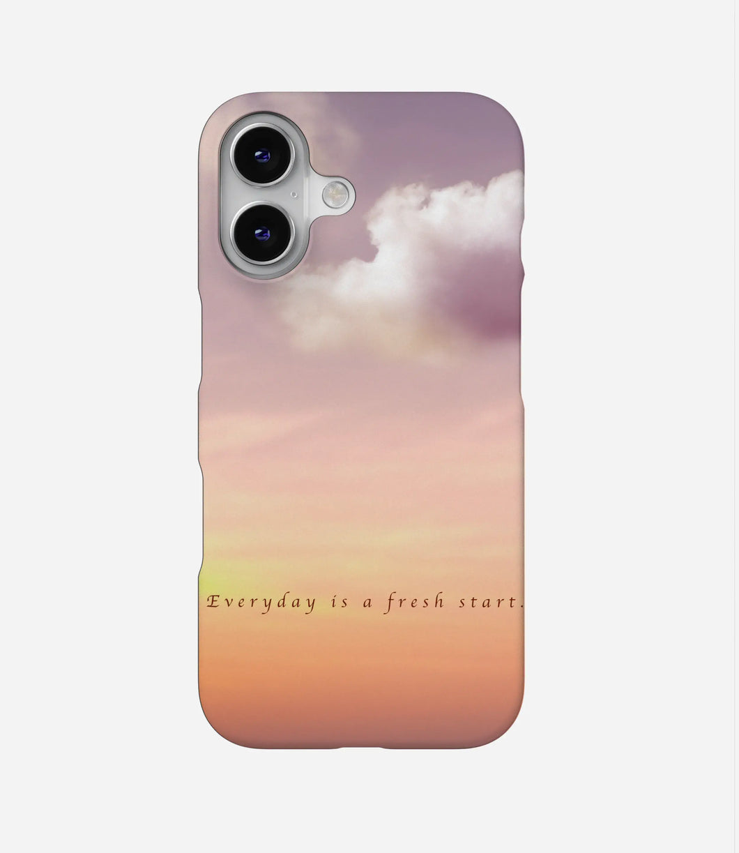 Fresh Start Hard Phone Case