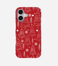 Load image into Gallery viewer, Pine Pallet Christmas Hard Phone Case
