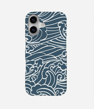 Load image into Gallery viewer, Ocean Waves Pattern Phone Case
