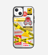 Caution Canvas Stride 2.0 Clear Phone Case