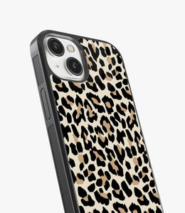 Beaver Leopard Print Glass Case