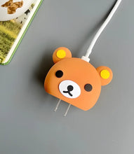 Load image into Gallery viewer, Snoopy Bear Charger Case &amp; Cable Protector (18W/20W)
