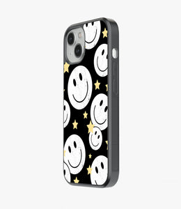 Star Smiley Glass Case