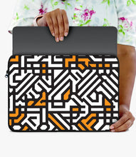 Load image into Gallery viewer, Arabic Geomatric Pattern Laptop Sleeve
