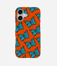 Load image into Gallery viewer, Butterfly Kaleidoscope Phone Case
