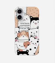 Load image into Gallery viewer, Cute Animals Doodle Phone Case
