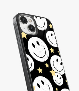 Star Smiley Glass Case