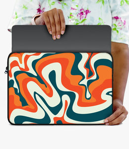 Psychedelic Retro Wave Laptop Sleeve