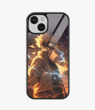 Load image into Gallery viewer, Naruto Kyuubi Mode Glass Phone Case
