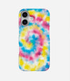 Rainbow Swirl Tie Dye Case