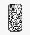 Leopard Print Glass Case