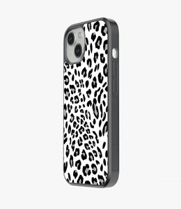 Leopard Print Glass Case