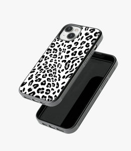 Leopard Print Glass Case