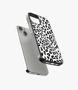 Leopard Print Glass Case