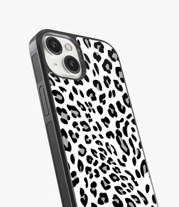 Leopard Print Glass Case