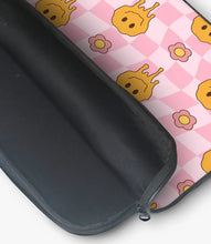 Load image into Gallery viewer, Checkered Melting Smiley Laptop Sleeve
