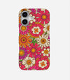 Flower Power 60s Floral Case