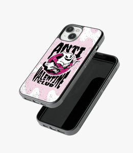 Anti Valentine Club Glass Phone Case