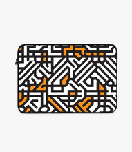 Load image into Gallery viewer, Arabic Geomatric Pattern Laptop Sleeve
