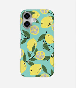 Beautiful Lemon Print Case