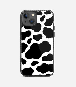 Black Cow Print Y2K Stride 2.0 Phone Case