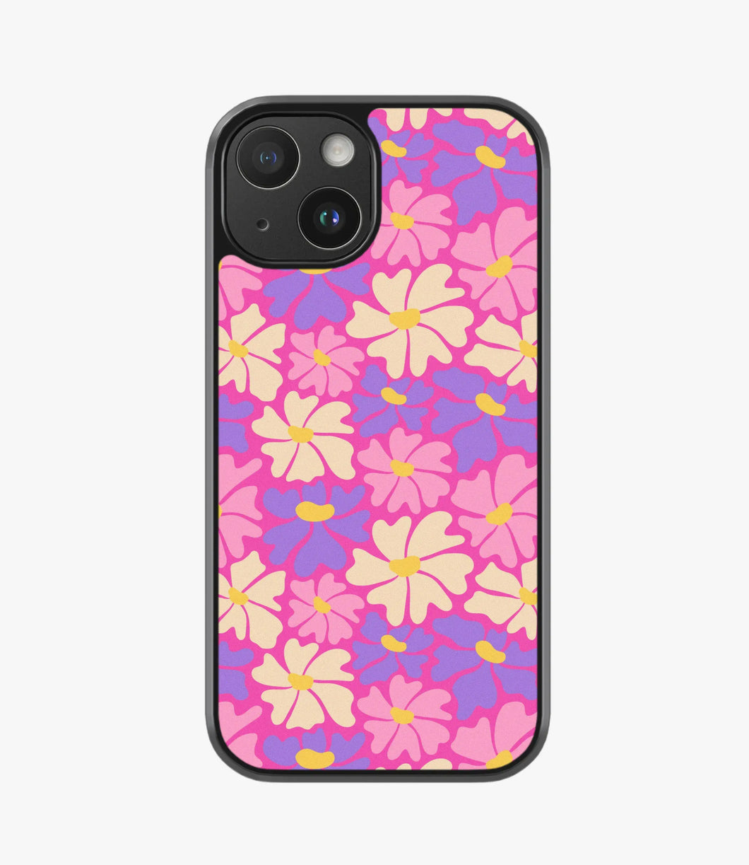 Boho Bliss Blossoms Hybrid Phone Case