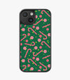 Candy Cane Christmas Hybrid Matte Case