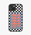 Checkered Calm Hybrid Phone Case