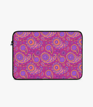 Load image into Gallery viewer, Colorful Paisley Pattern Laptop Sleeve
