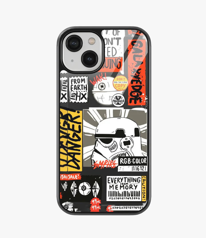 Darth Vader Glass Case for iPhone 13