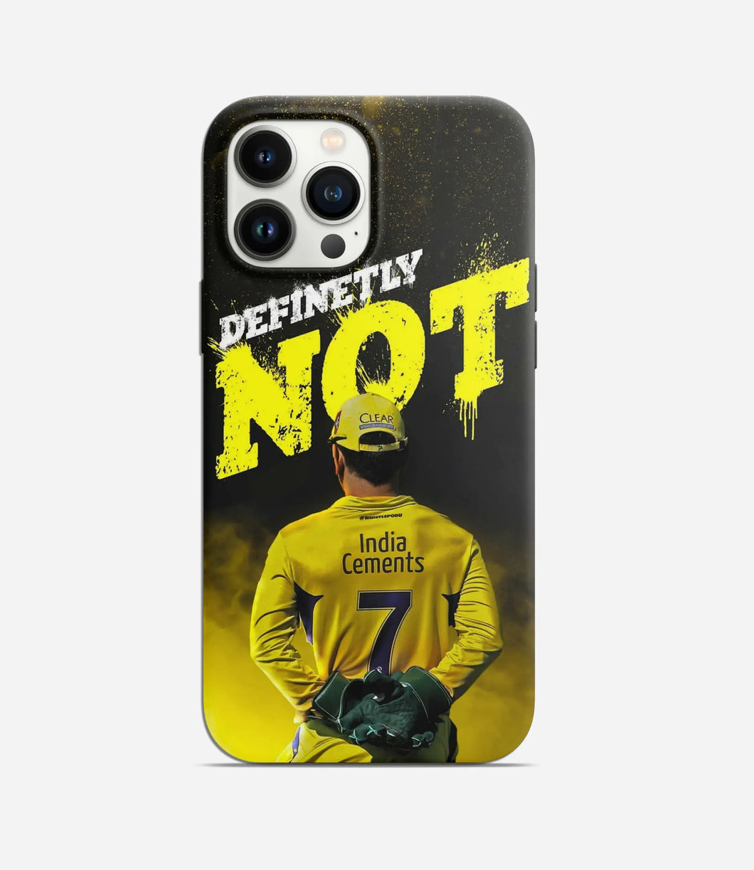 Definitely Not Phone Case