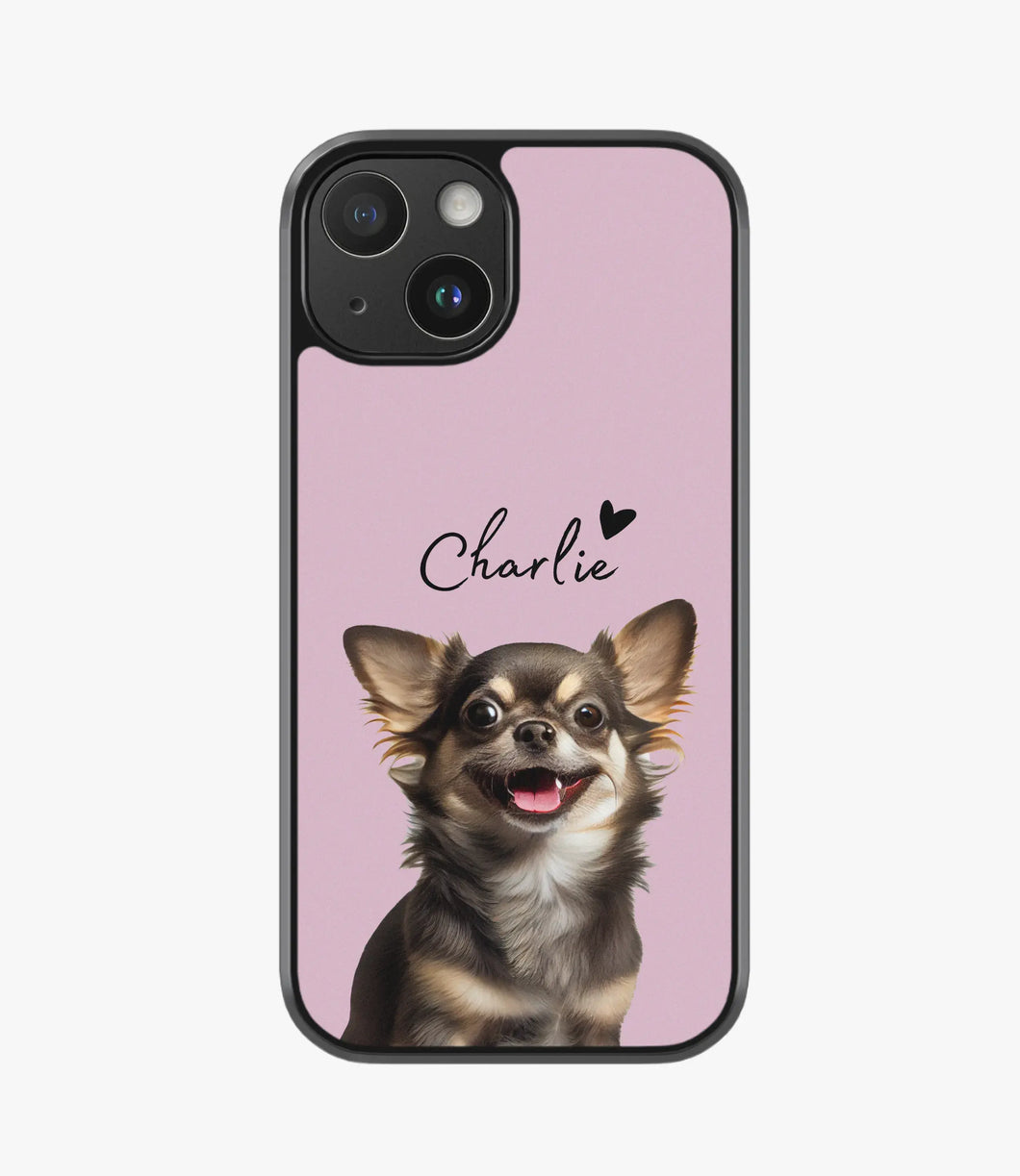 Toy Terrier Custom Name Hybrid Matte Case