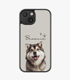 Husky Custom Name Hybrid Matte Case