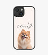 Pomeranian Custom Name Hybrid Matte Case