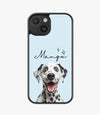 Dalmatian Custom Name Hybrid Matte Case