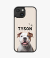 Bull Dog Custom Name Hybrid Matte Case