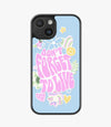 Don't Forget To Live Hybrid Phone Case