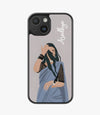 Elegant Lady Personalised Hybrid Matte Case