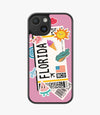 Florida Boarding Pass Hybrid Matte Case