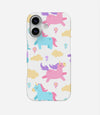 Flowers & Clouds Unicorn Case