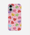 Flying Hearts Hard Case