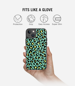 Green Leopard Y2K Stride 2.0 Phone Case