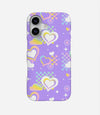 Y2k Print Purple Case