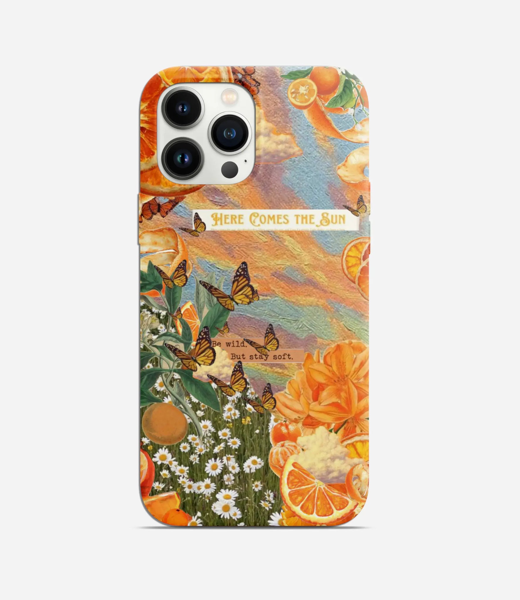 Here Comes The Sun Hard Phone Case by The Phone Case Company The